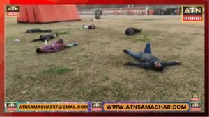 UP लखनऊ में गुरुवार की शाम को हुई ब्लैकआउट से पहले मॉकड्रिल